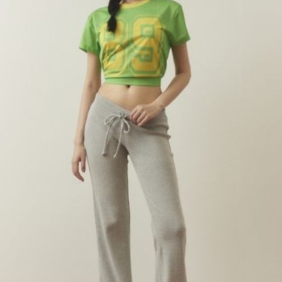 Urban Outfitters Gray Flare Pants - Picture 2 of 6